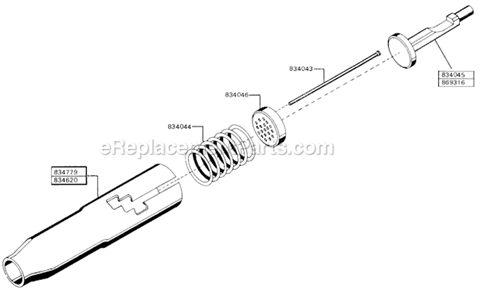 Page A Diagram and Parts List for BR-C-LT  Cleco Scaler