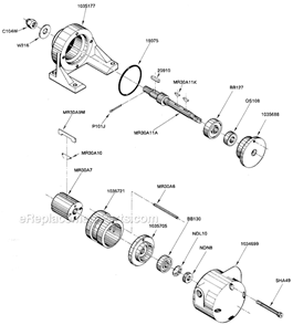 Part Location Diagram of 19075 Cleco O-Ring