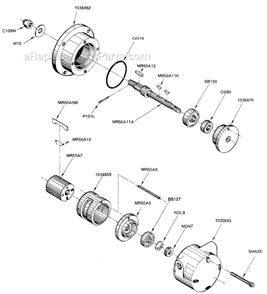 Part Location Diagram of P101L Cleco Pin