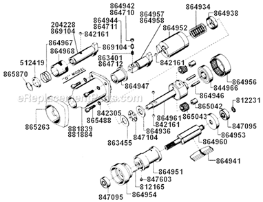 Part Location Diagram of 864711 Cleco Pin