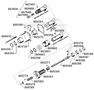Page A Diagram and Parts List for WP-2059-6  Cleco Ratchet