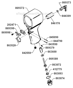 Page C Diagram and Parts List for WP-2059-6  Cleco Ratchet