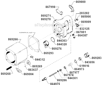 Page C Diagram and Parts List for WP-2109B-8  Cleco Ratchet