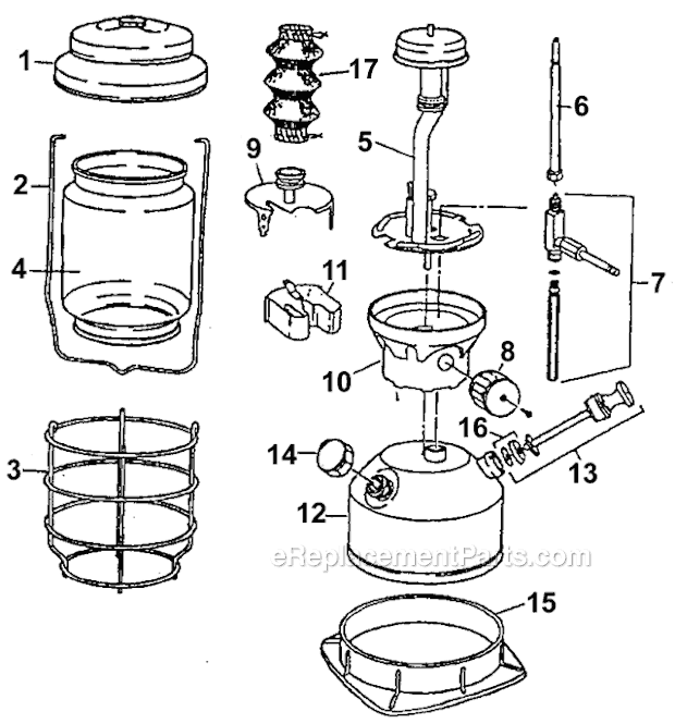 Page A Diagram and Parts List for 2000-750T  Coleman Lighting