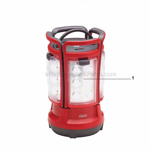 Page A Diagram and Parts List for 2000001150  Coleman Lighting