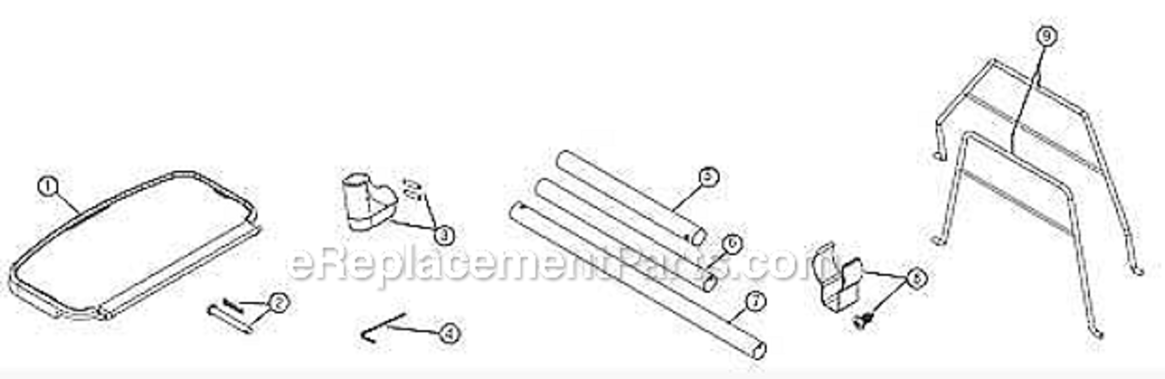 Page A Diagram and Parts List for 2000001695  Coleman Grill
