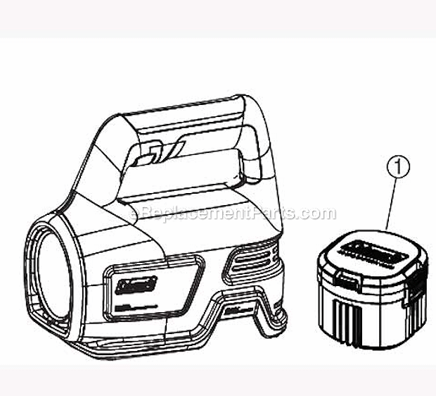 Page A Diagram and Parts List for 2000008544  Coleman Lighting