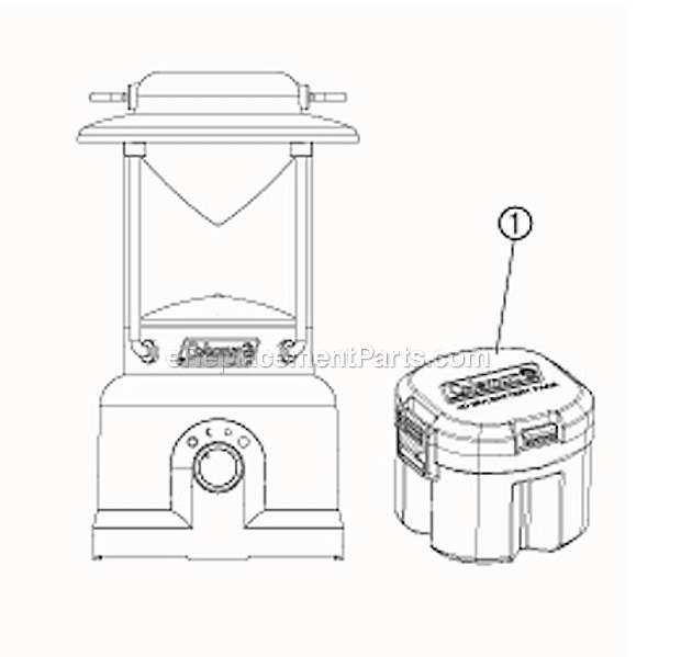 Page A Diagram and Parts List for 2000008545  Coleman Lighting