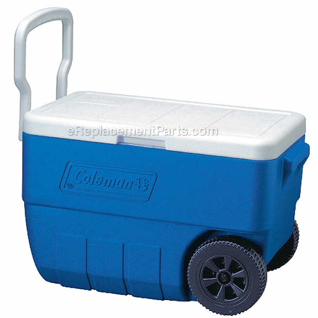 Page A Diagram and Parts List for 3000000188  Coleman Cooler
