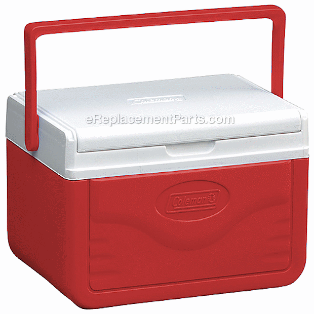 Page A Diagram and Parts List for 5205A753G  Coleman Cooler