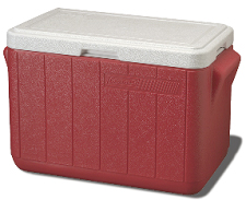 Page A Diagram and Parts List for 5277-703  Coleman Cooler