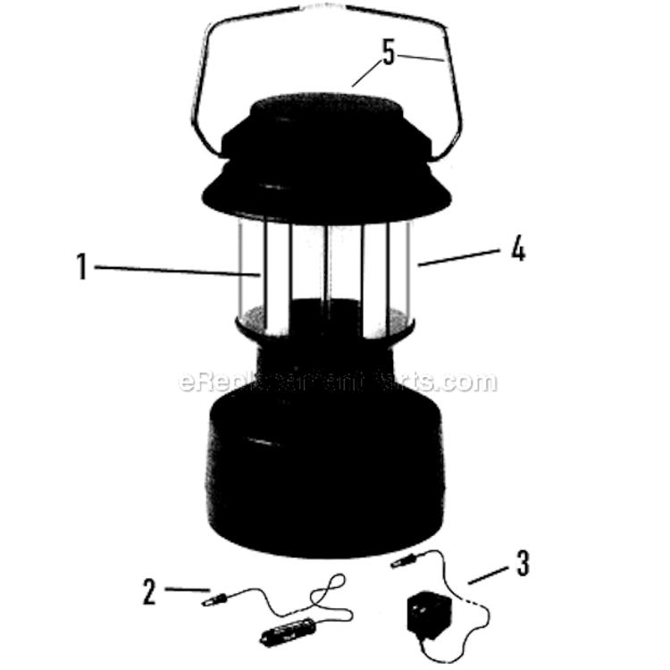 Page A Diagram and Parts List for 5348H700  Coleman Lighting