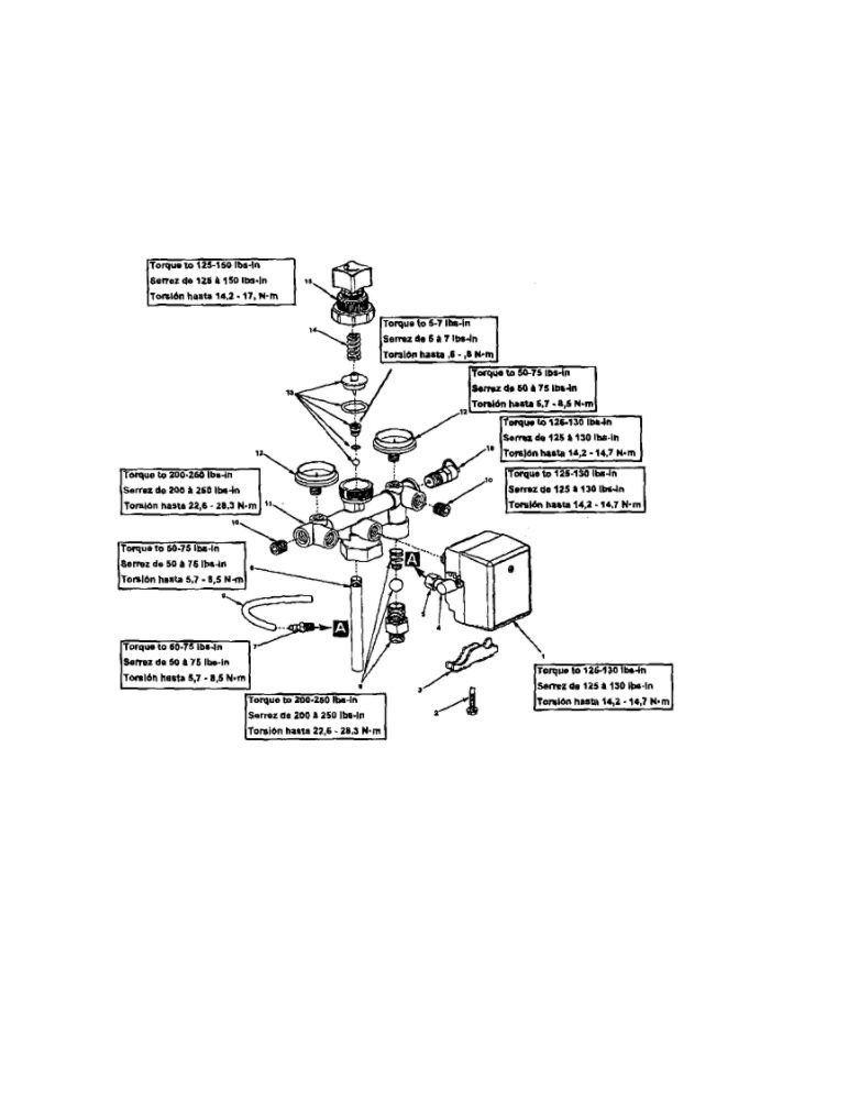 Switch Pressure/Valve Diagram and Parts List for P0501110  Coleman Compressor