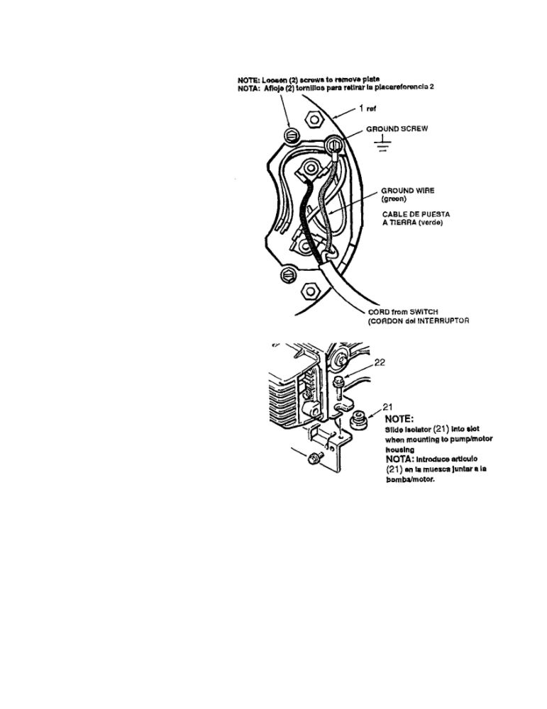 Motor Wiring Diagram and Parts List for B09JL500-20A  Coleman Compressor