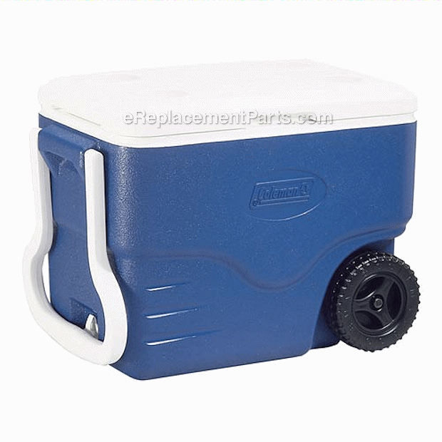Page A Diagram and Parts List for 6240A718G  Coleman Cooler