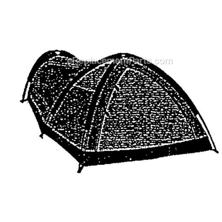 Page A Diagram and Parts List for 9266A704  Coleman Camping Equipment