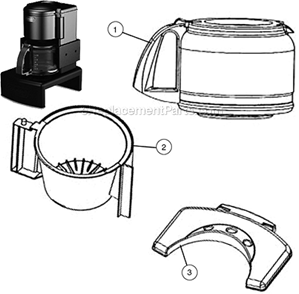 Part Location Diagram of 5010000411 Coleman Lid For Reservoir
