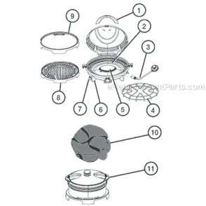 Page A Diagram and Parts List for 2000003609  Coleman Camping Equipment