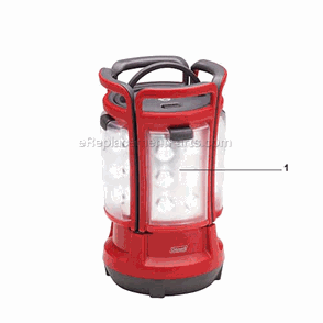 Page A Diagram and Parts List for 2000005819  Coleman Lighting