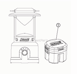 Page A Diagram and Parts List for 2000008545  Coleman Lighting