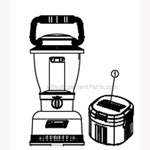 Page A Diagram and Parts List for 2000008546  Coleman Lighting