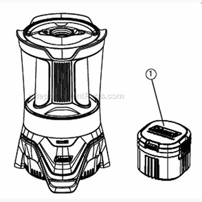 Page A Diagram and Parts List for 2000009457  Coleman Lighting