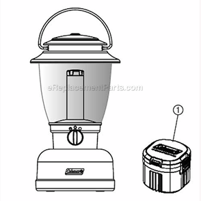 Page A Diagram and Parts List for 2000009460  Coleman Lighting