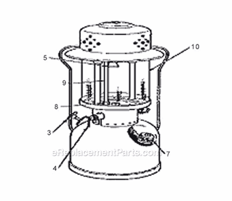 Page A Diagram and Parts List for 243A  Coleman Lighting