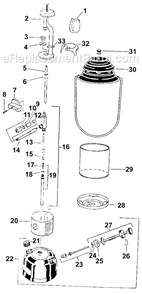 Page A Diagram and Parts List for 286A7035  Coleman Lighting
