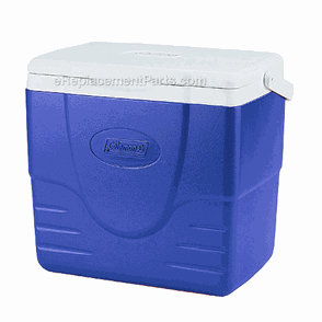 Page A Diagram and Parts List for 3000000157  Coleman Cooler