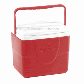 Page A Diagram and Parts List for 3000000168  Coleman Cooler