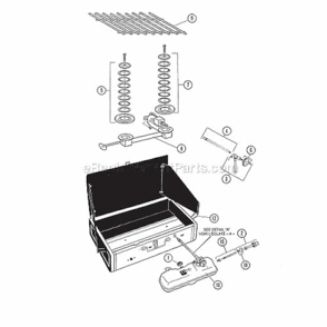 Page A Diagram and Parts List for 3000000788  Coleman Camping Equipment