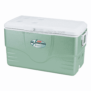 Page A Diagram and Parts List for 3000001148  Coleman Cooler
