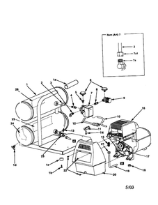 Part Location Diagram of 031-0037 Coleman Check valve