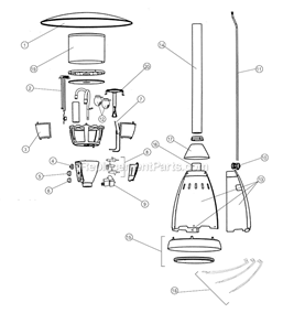 Page A Diagram and Parts List for 5040B750  Coleman Heater