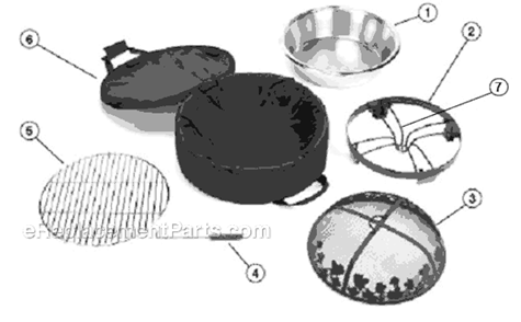 Part Location Diagram of 50651091 Coleman SCREEN LIFTING TOOL