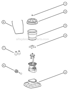 Part Location Diagram of R5177B043C Coleman Globe