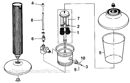 Page A Diagram and Parts List for 5179-700  Coleman Lighting