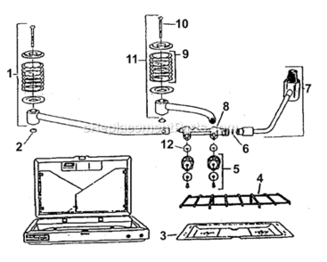 Page A Diagram and Parts List for 5430A700  Coleman Camping Equipment