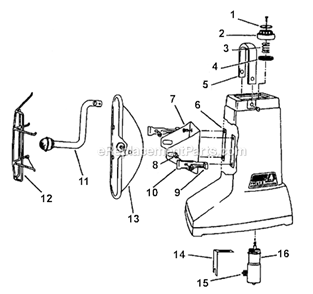 Page A Diagram and Parts List for 5440-701  Coleman Heater