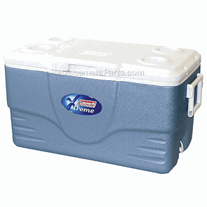 Page A Diagram and Parts List for 6251A748  Coleman Cooler