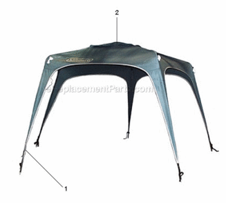 Page A Diagram and Parts List for 9191-133  Coleman Camping Equipment
