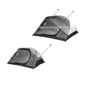 Page A Diagram and Parts List for 9262-817  Coleman Camping Equipment