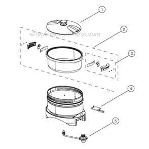 Part Location Diagram of 99355251 Coleman Regulator Arm