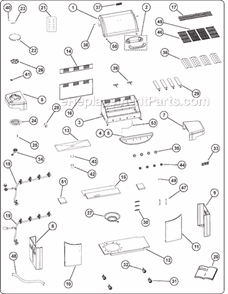 Part Location Diagram of 99904101 Coleman CONTROL PANEL (NG GRAPHICS)