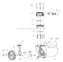 Page B Diagram and Parts List for CPA1982012  Coleman Compressor