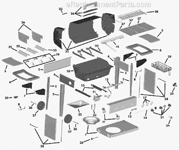 Part Location Diagram of 100303971 Coleman TOOL BAR