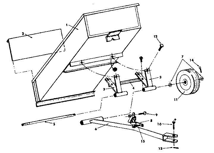 Replacement Parts Diagram and Parts List for 610261360  Craftsman Tool Stand & Cart