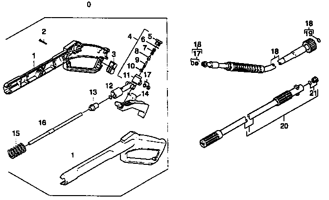 Accessories Diagram and Parts List for 559741720  Craftsman Pressure Washer