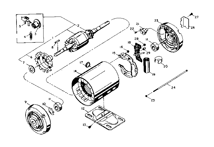 Unit Parts Diagram and Parts List for 397198850  Craftsman Grinder